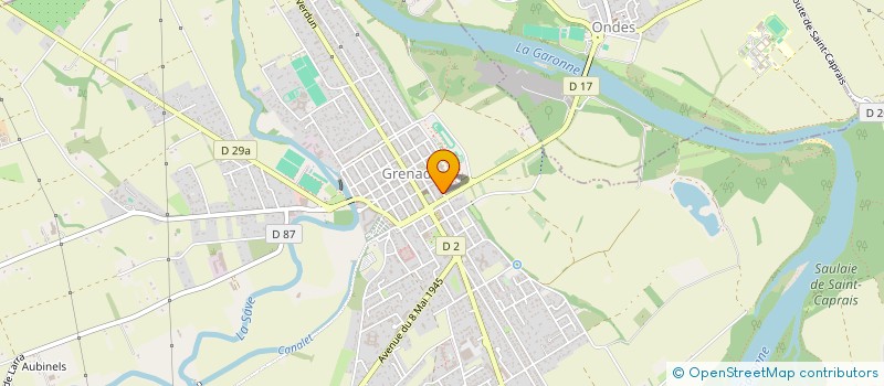 localisation de l'entreprise KALOS  GRENADE