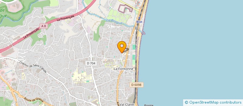 localisation de l'entreprise KALOS ASSOCIATION  ANTIBES