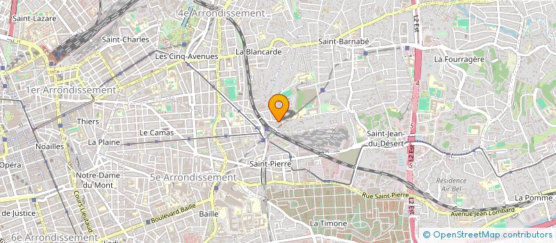 localisation de l'entreprise KALOS, POUR UN DEVELOPPEMENT HUMAIN ET DURABLE  MARSEILLE