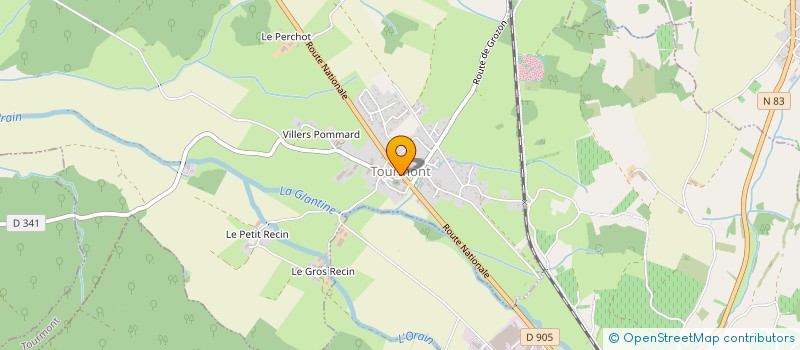 localisation de l'entreprise KALOU à POLIGNY