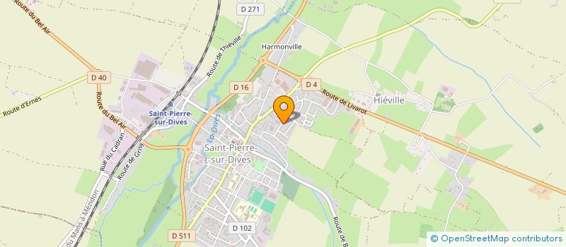 localisation de l'entreprise KALOU-TRANS  SAINT-PIERRE-EN-AUGE