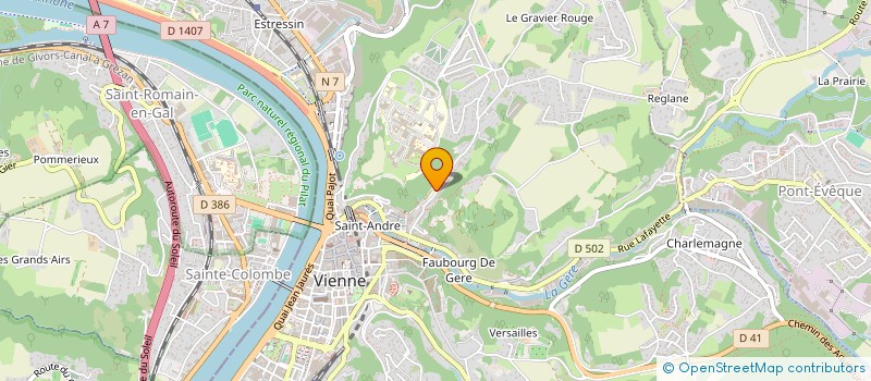 localisation de l'entreprise KALOULA à VIENNE