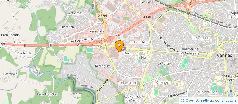 localisation de l'entreprise KALPEO à VANNES