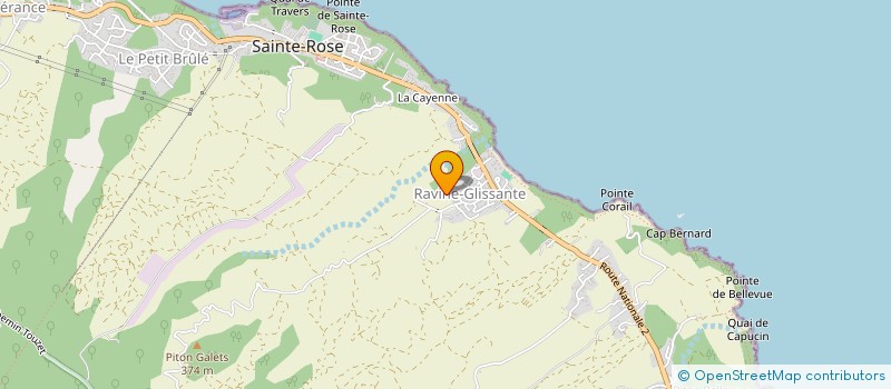 localisation de l'entreprise KALROU MARLIEMEN  SAINTE-ROSE