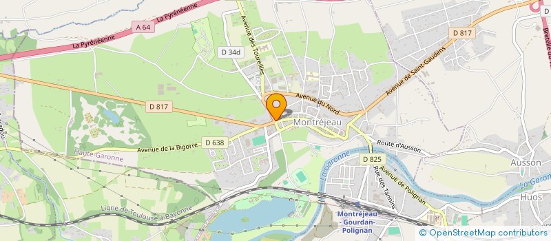 localisation de l'entreprise KALS BURGER à MONTREJEAU
