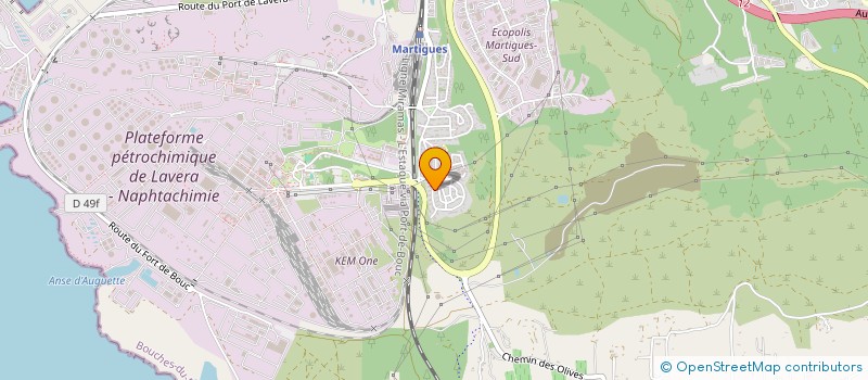 localisation de l'entreprise KALSA MUSIC  MARTIGUES