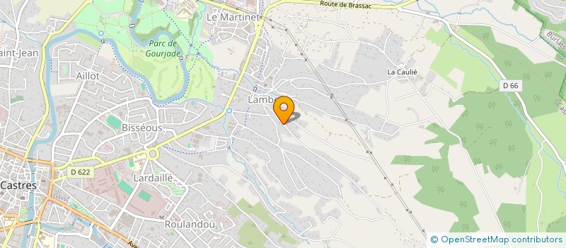 localisation de l'entreprise KALT  CASTRES