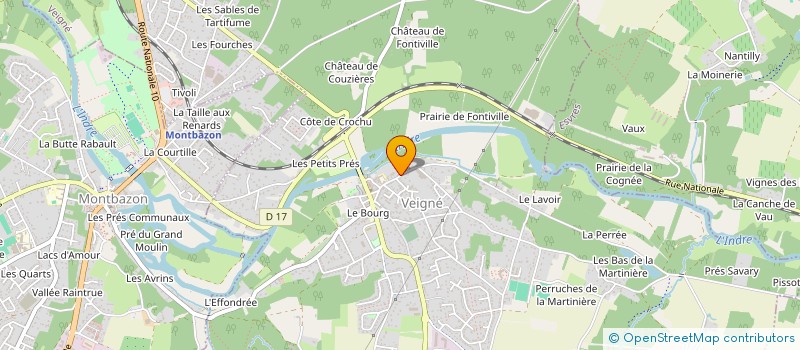 localisation de l'entreprise KALT à VEIGNE