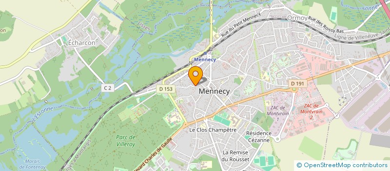 localisation de l'entreprise KALTUDE à MENNECY