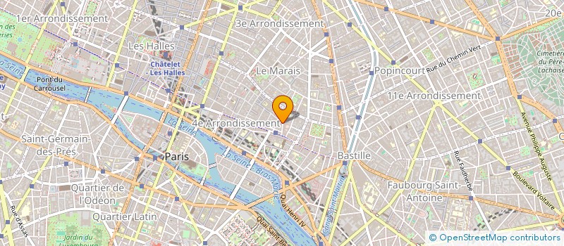 localisation de l'entreprise KALU à PARIS