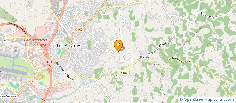 localisation de l'entreprise KALUDJA  LES ABYMES