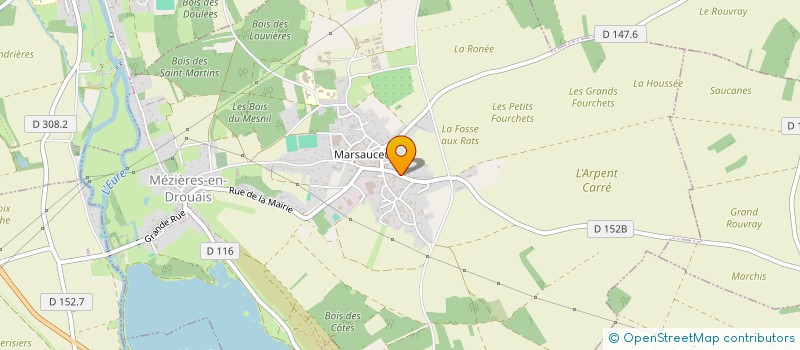 localisation de l'entreprise KALUJO HOLDING à GERMAINVILLE
