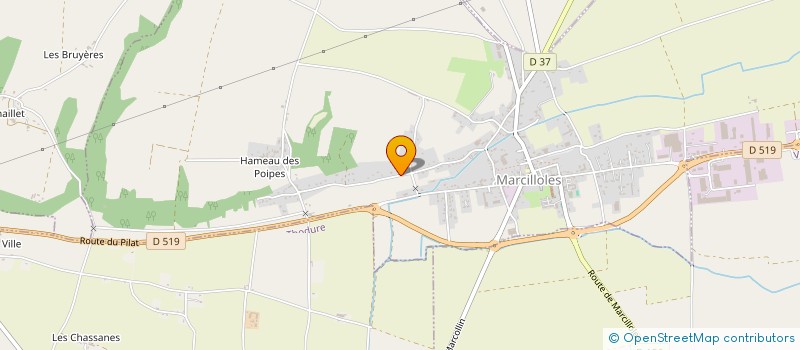 localisation de l'entreprise KALUKENS  MARCILLOLES