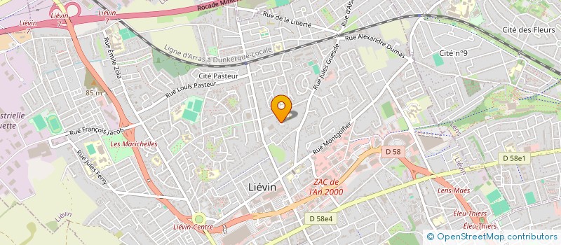 localisation de l'entreprise KALUMECL  LIEVIN