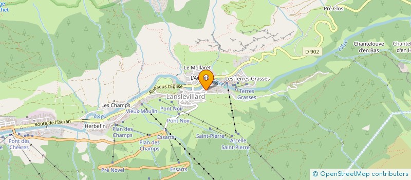 localisation de l'entreprise KALUZINSKI ERIC ET LAURE  VAL-CENIS