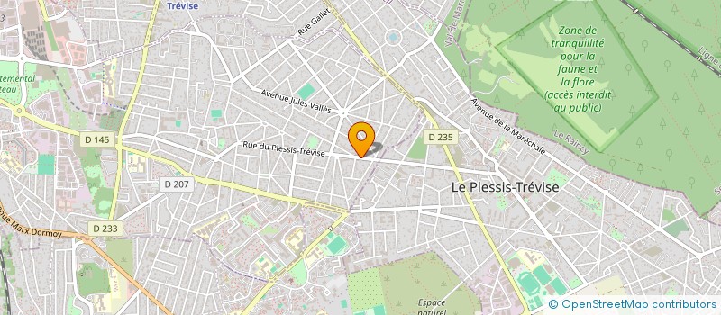 localisation de l'entreprise KALVEZ à CHAMPIGNY-SUR-MARNE
