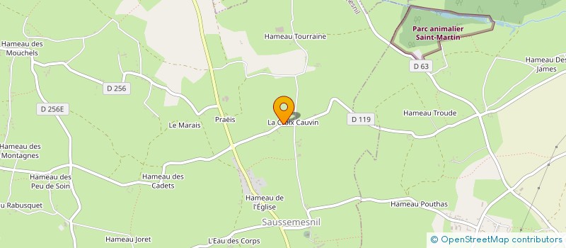 localisation de l'entreprise KALVEZ MOR  SAUSSEMESNIL