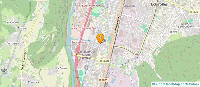 localisation de l'entreprise KALY  LE PONT-DE-CLAIX