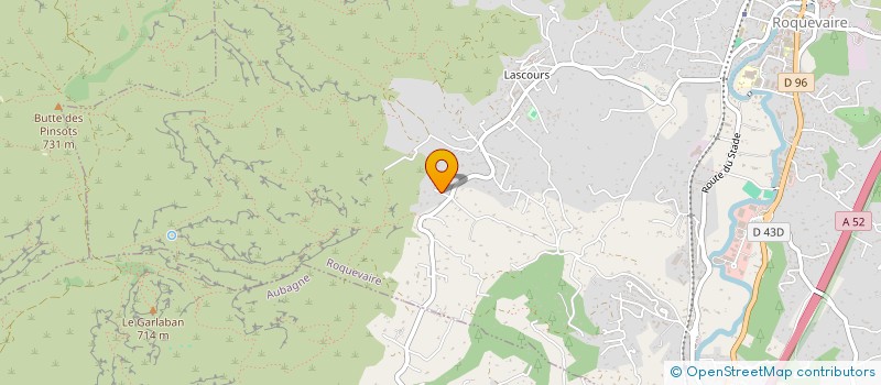 localisation de l'entreprise KALY  ROQUEVAIRE