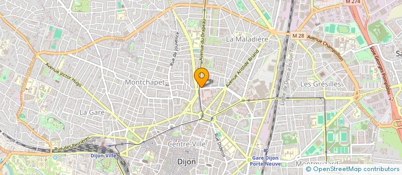 localisation de l'entreprise KALY HOME DESIGN à DIJON