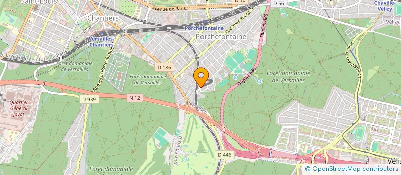 localisation de l'entreprise KALYFA à VERSAILLES