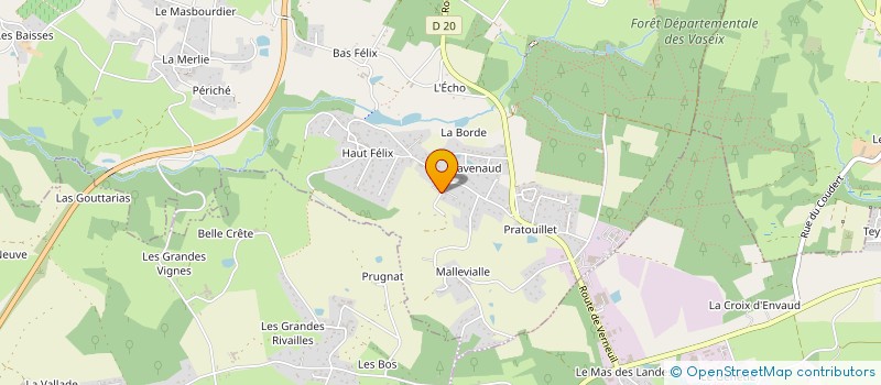 localisation de l'entreprise KALYLANG à LIMOGES