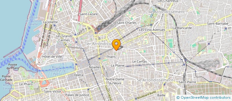 localisation de l'entreprise KALYM à MARSEILLE