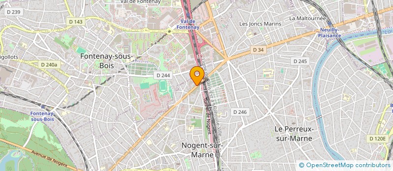 localisation de l'entreprise KALYMATI  NOGENT-SUR-MARNE