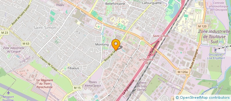 localisation de l'entreprise KALYMNOS à TOULOUSE