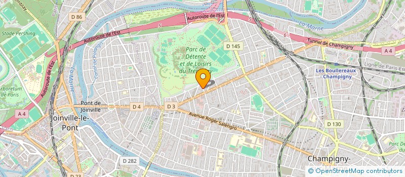 localisation de l'entreprise KALYNA à CHAMPIGNY-SUR-MARNE