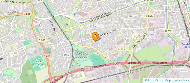 localisation de l'entreprise KALYPRO  DUNKERQUE