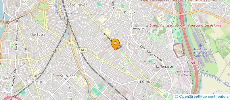 localisation de l'entreprise KALYPSA  TOULOUSE