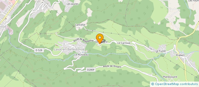 localisation de l'entreprise KALYS SA à BERNIN