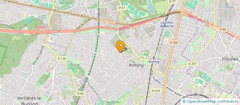 localisation de l'entreprise KALYSI CONSEIL à ANTONY