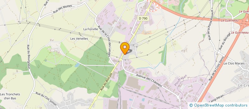 localisation de l'entreprise KALYSO  PLOUFRAGAN