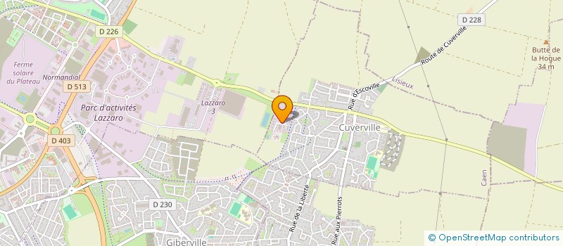 localisation de l'entreprise KALYST IMMO  CUVERVILLE