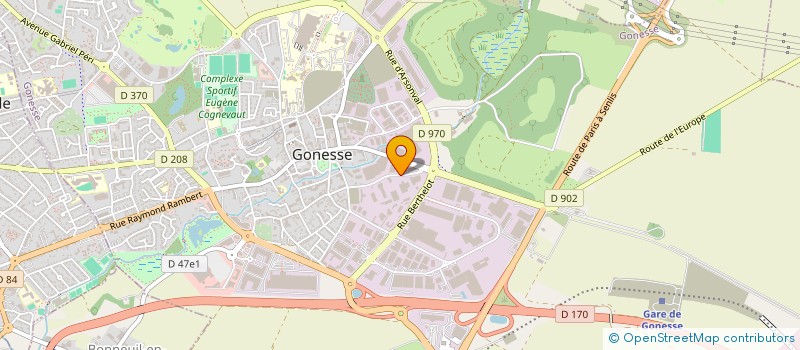 localisation de l'entreprise KALYSTA BY EKIN  GONESSE