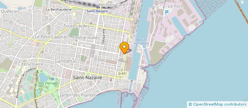 localisation de l'entreprise KALYTIA TECHNOLOGY à SAINT-NAZAIRE