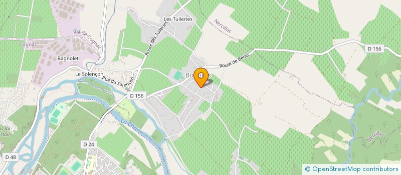 localisation de l'entreprise KAM à COGNAC