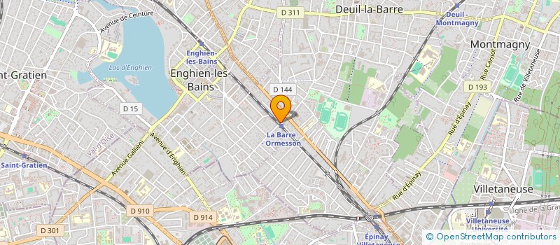 localisation de l'entreprise KAM  DEUIL-LA-BARRE