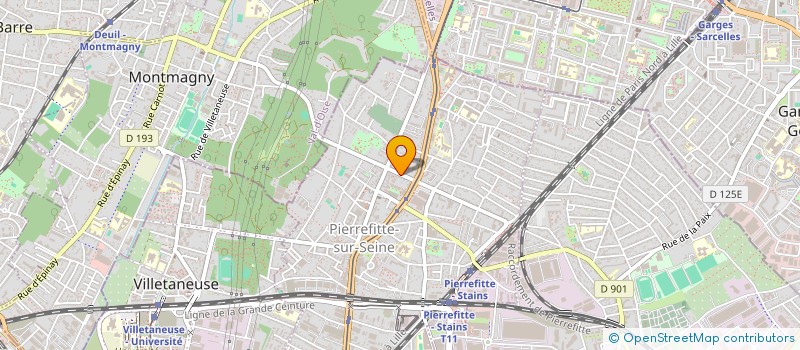 localisation de l'entreprise KAM CONSULTING à PIERREFITTE-SUR-SEINE