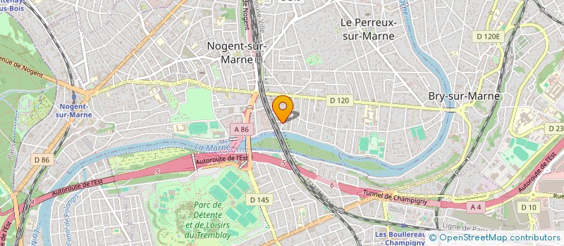 localisation de l'entreprise KAM COSMETICS à LE PERREUX-SUR-MARNE
