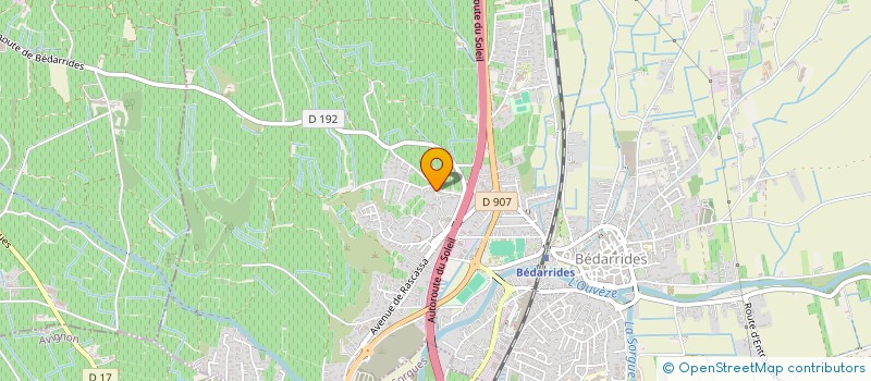 localisation de l'entreprise KAM IMMO  BEDARRIDES