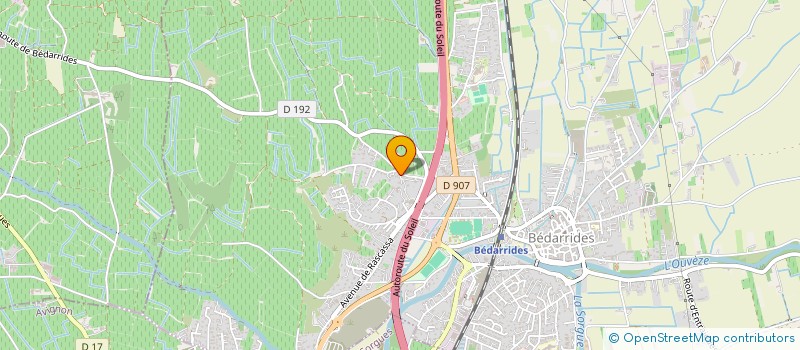 localisation de l'entreprise KAM LOCATION  BEDARRIDES