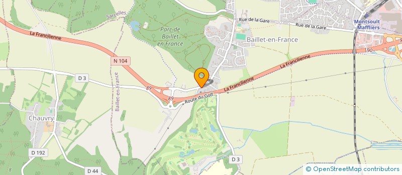 localisation de l'entreprise KAM MARKET ELECTRONIC  BAILLET-EN-FRANCE