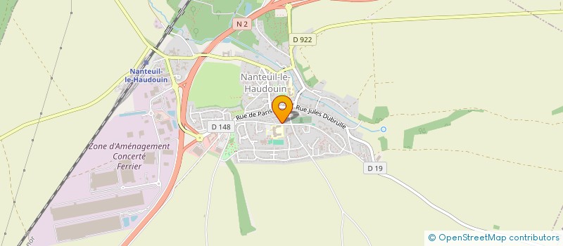 localisation de l'entreprise KAM'S  NANTEUIL-LE-HAUDOUIN