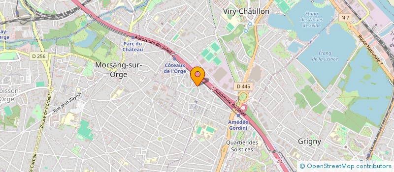 localisation de l'entreprise KAM'S CONNECT à VIRY-CHATILLON