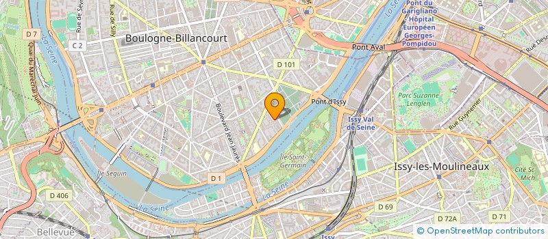 localisation de l'entreprise KAM'S CONNECTIQUE à BOULOGNE-BILLANCOURT