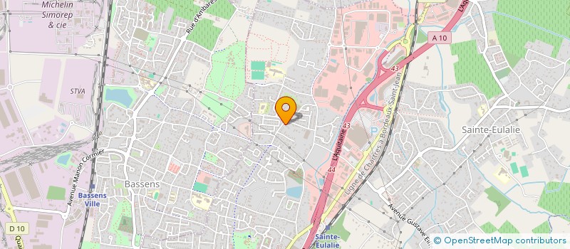 localisation de l'entreprise KAM TAXI 33  CARBON BLANC