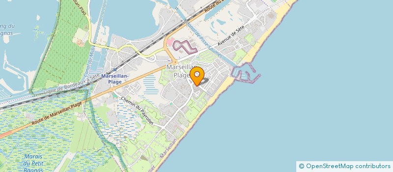 localisation de l'entreprise KAMA à AGDE